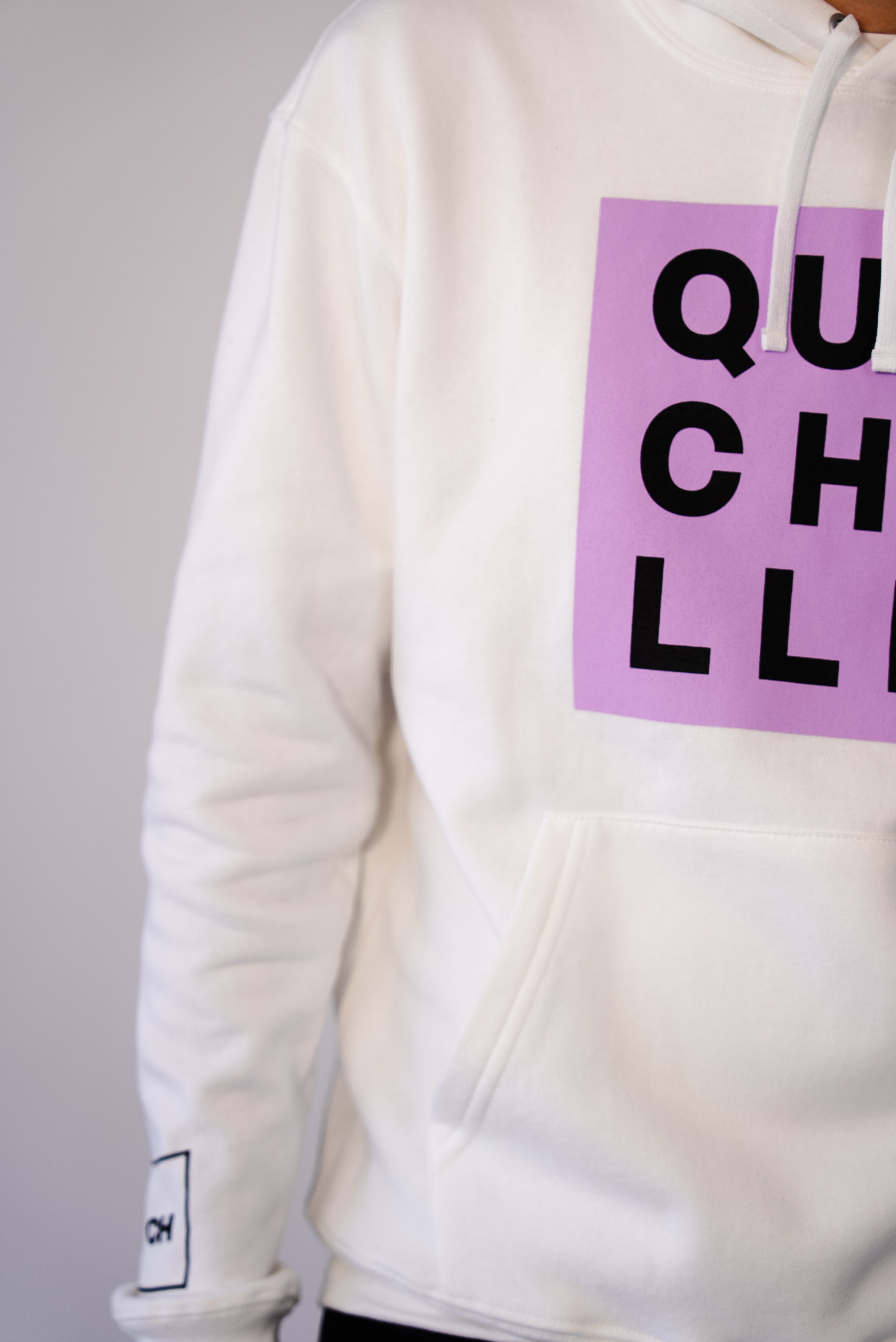 Hoodie KIDS ¡QUE CHILLE! White Edition