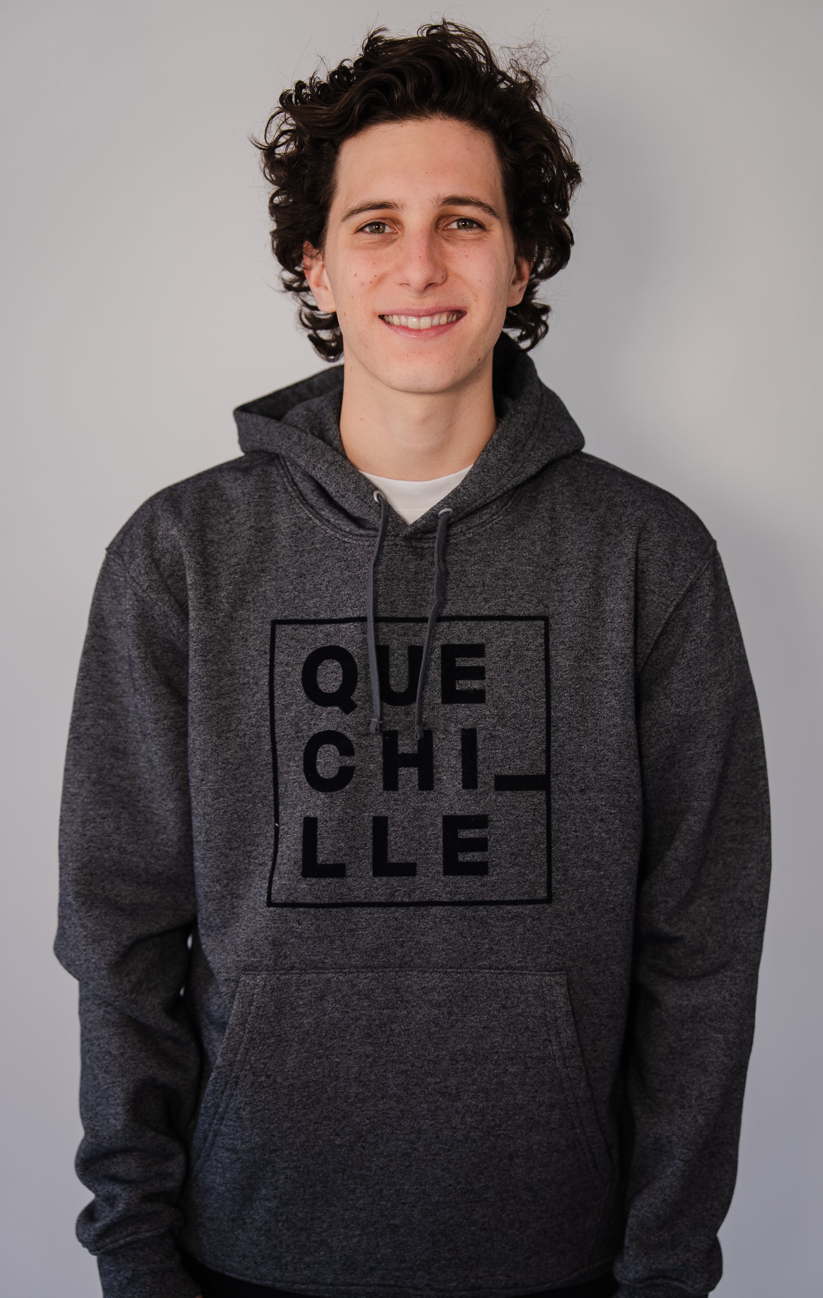 Hoodie ¡QUE CHILLE! Gray Edition