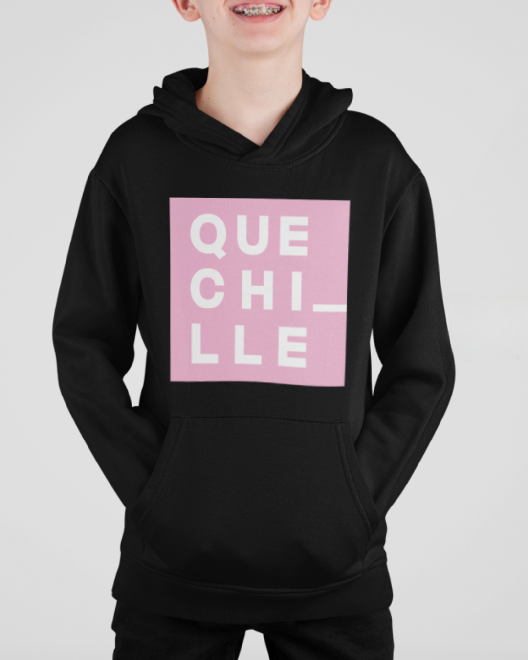 Hoodie KIDS ¡QUE CHILLE! Black Edition